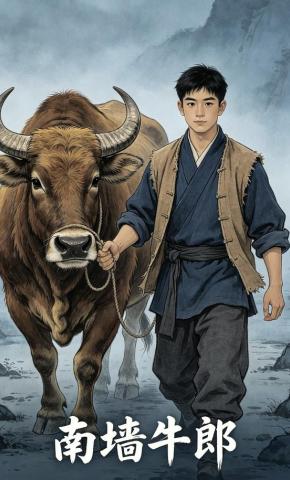 短剧《南墙牛郎》海报