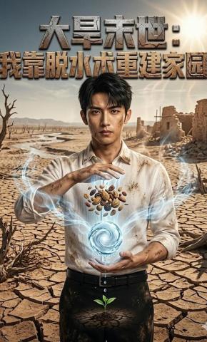 短剧《大旱末世：我靠脱水术重建家园》海报