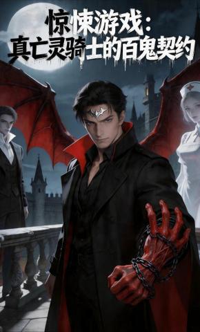 短剧《惊悚游戏：真亡灵骑士的百鬼契约》海报
