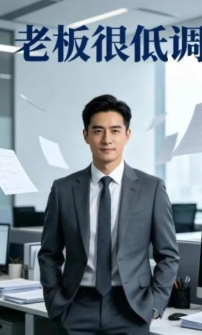 短剧《老板很低调》海报