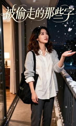 短剧《被偷走的那些字》海报