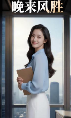 短剧《晚来风胜》海报
