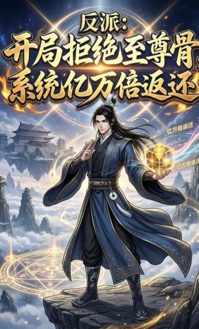 短剧《反派：开局拒绝至尊骨，系统亿万倍返还》海报
