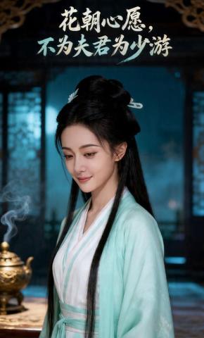 短剧《花朝心愿，不为夫君为少游》海报