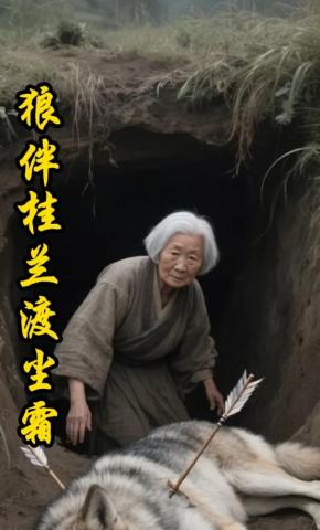 短剧《狼伴桂兰渡尘霜》海报