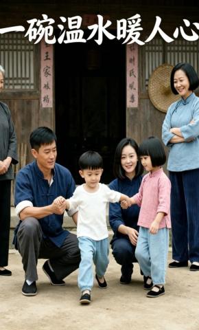 短剧《一碗温水暖人心》海报