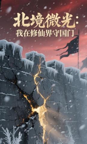 短剧《北境微光：我在修仙界守国门》海报