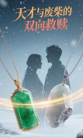 短剧《天才与废柴的双向救赎》海报