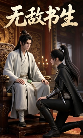 短剧《无敌书生》海报