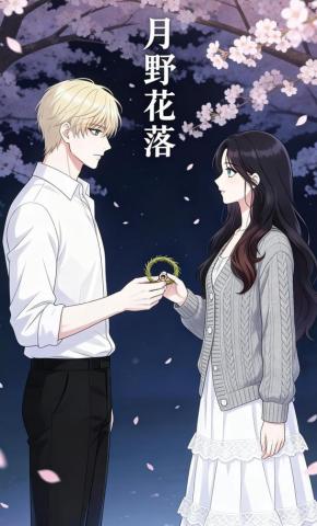 短剧《月野花落》海报