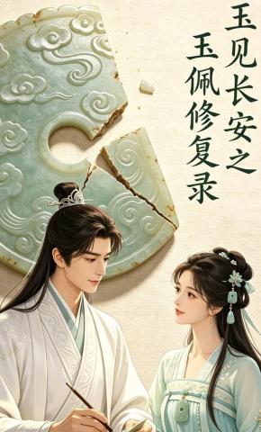 短剧《玉见长安之玉佩修复录》海报