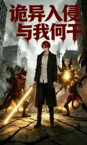短剧《诡异入侵与我何干》海报