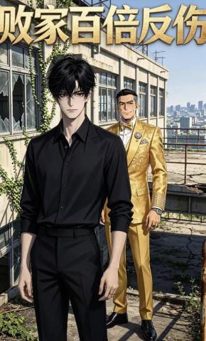 短剧《败家百倍反伤》海报