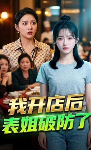 短剧《我开店后表姐破防了》海报