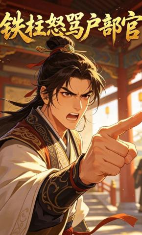 短剧《铁柱怒骂户部官》海报