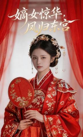 短剧《嫡女惊华，凤归东宫》海报