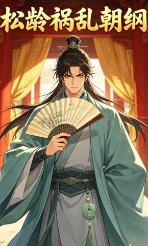 短剧《松龄祸乱朝纲》海报