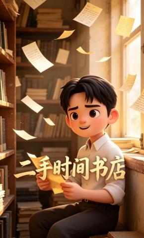 短剧《二手时间书店》海报
