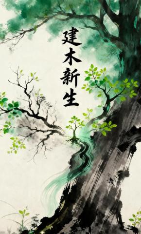 短剧《建木新生》海报