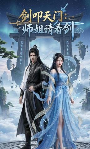 短剧《剑叩天门：师姐请看剑》海报