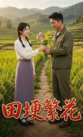短剧《田埂繁花》海报