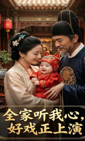 短剧《全家听我心，好戏正上演》海报