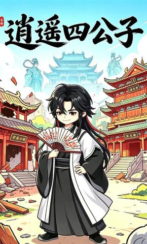 短剧《逍遥四公子》海报
