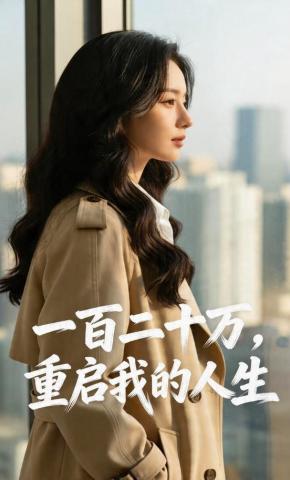 短剧《一百二十万，重启我的人生》海报