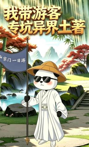 短剧《我带游客专坑异界土著》海报