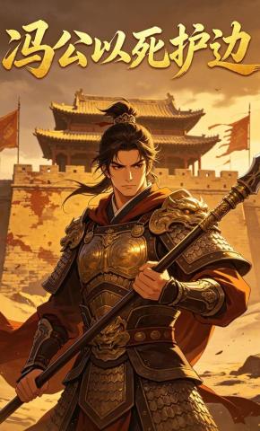 短剧《冯公以死护边》海报