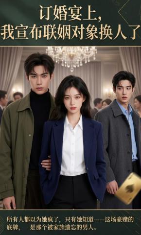 短剧《订婚宴上，我宣布联姻对象换人了》海报