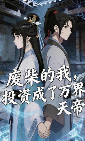 短剧《废柴的我，投资成了万界天帝》海报