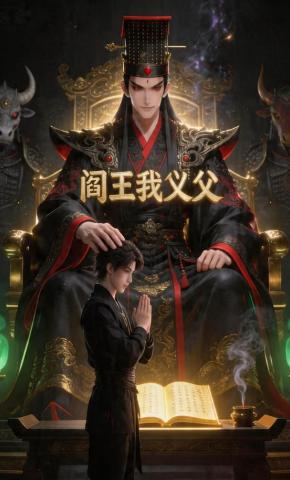 短剧《阎王我义父》海报