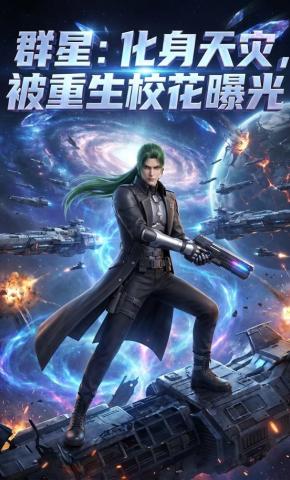 短剧《群星：化身天灾，被重生校花曝光》海报