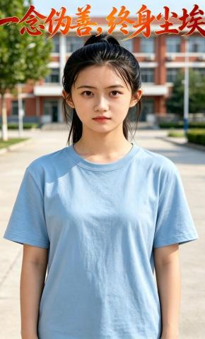 短剧《一念伪善，终身尘埃》海报