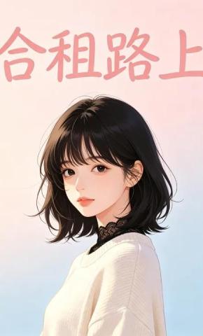 短剧《合租路上》海报