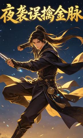 短剧《夜袭误擒金脉》海报