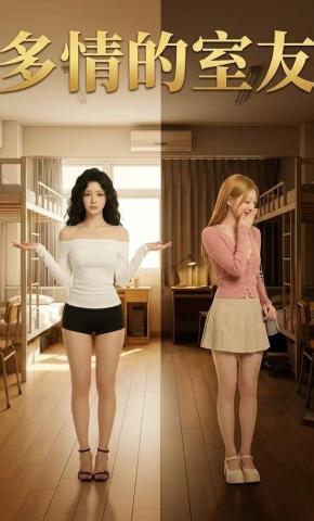 短剧《多情的室友》海报