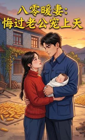 短剧《八零暖妻：悔过老公宠上天》海报