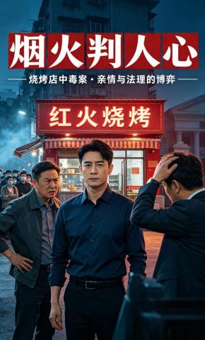 短剧《烟火判人心》海报