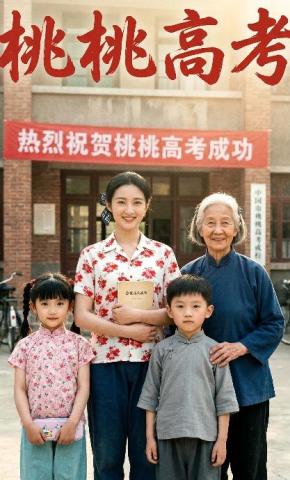 短剧《桃桃高考》海报