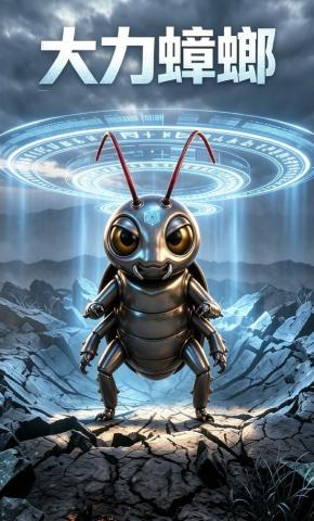 短剧《大力蟑螂》海报