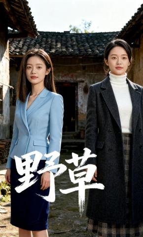 短剧《野草》海报