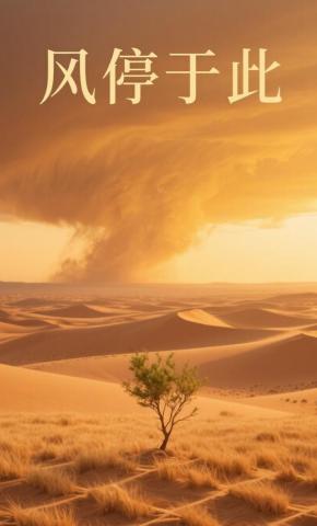 短剧《风停于此》海报
