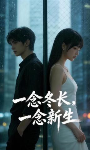 短剧《一念冬长，一念新生》海报