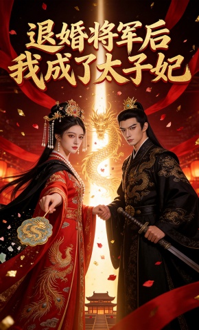 短剧《退婚将军后我成了太子妃》海报