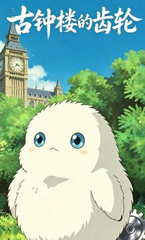 短剧《古钟楼的齿轮》海报
