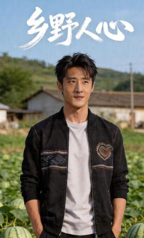 短剧《乡野人心》海报
