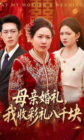 短剧《母亲婚礼，我收彩礼八千块》海报
