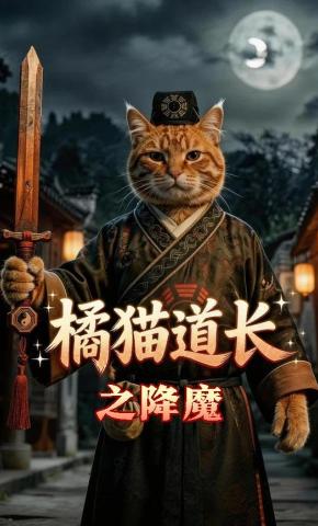 短剧《橘猫道长之降魔》海报